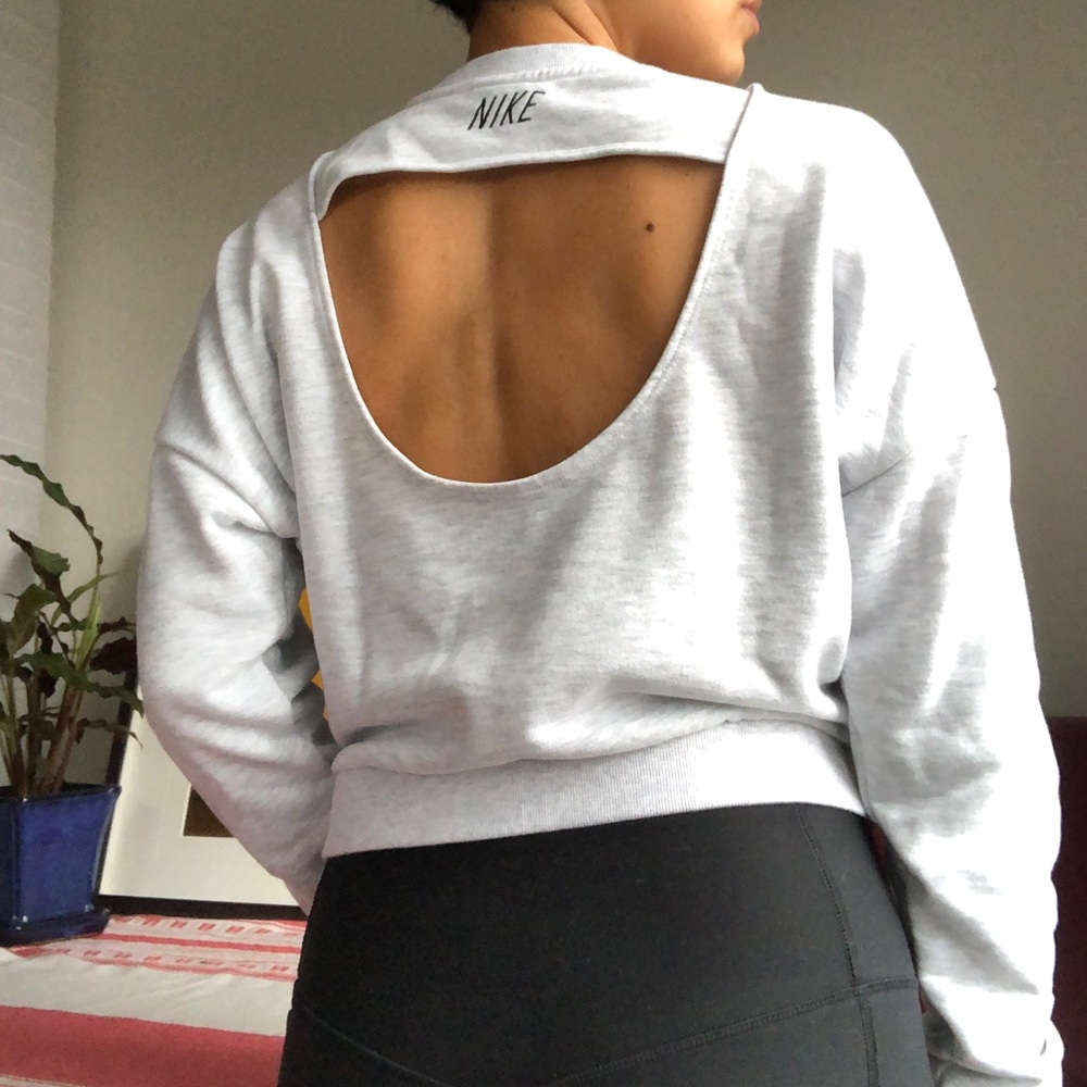 Nike Crewneck with back cut out